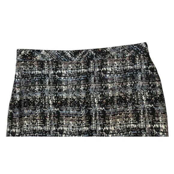 J. Crew Abstract Tweed Mini Skirt 95566 Size 6 - Picture 4 of 9